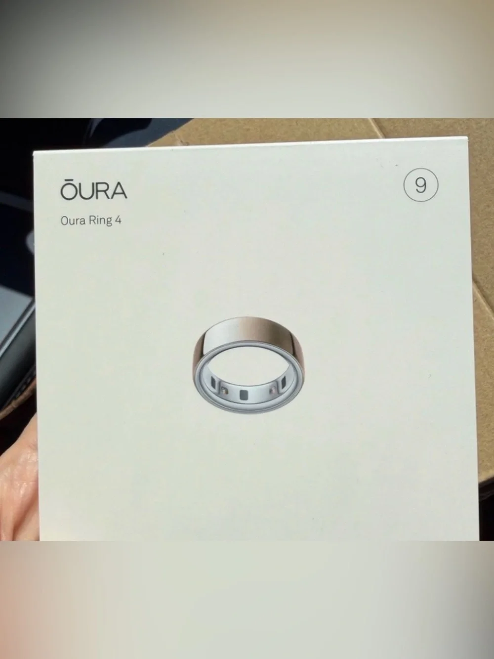 Oura Ring - size 9 rose gold - Gen 4